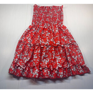 Women's Strappless Sundress Size S (0378)